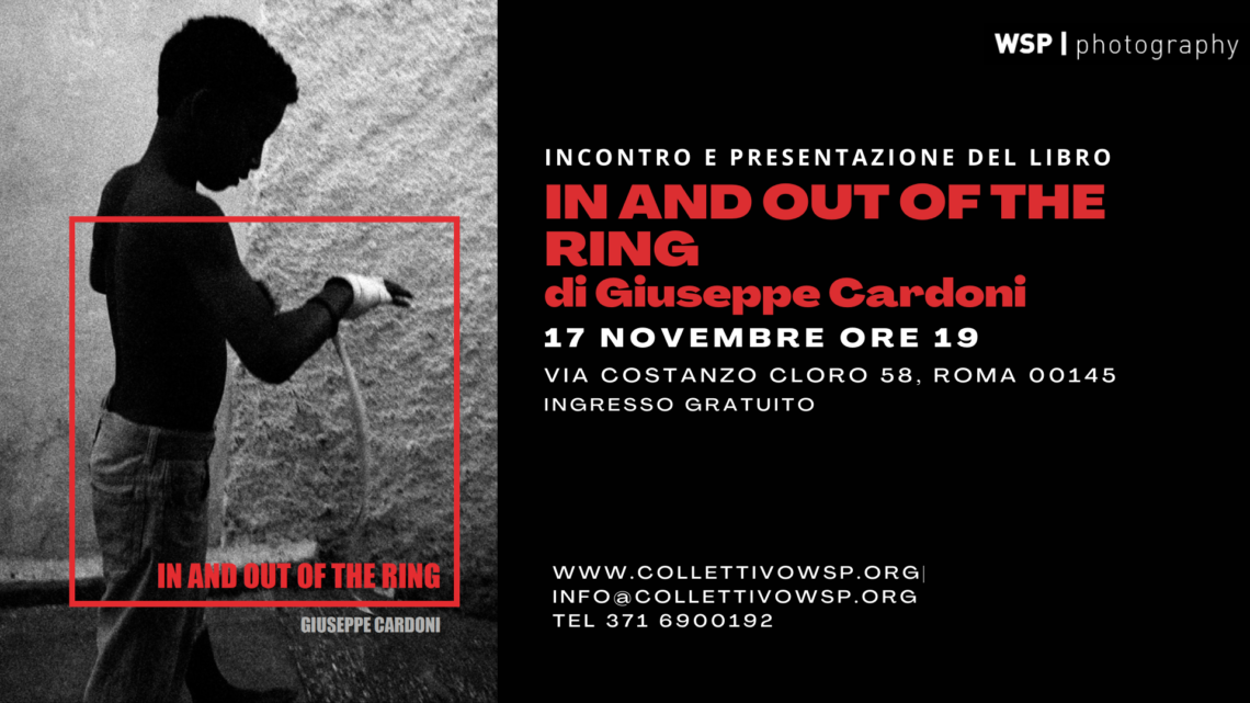 In and out of the ring. Presentazione del libro di Giuseppe Cardoni