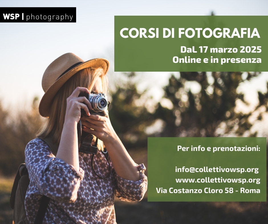 corsi fotografia roma 2025